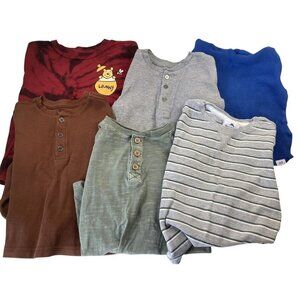 Little Boys T-Shirt Lot size 3 4 Long Sleeve Casual Cotton On Tommy Bahama Pooh